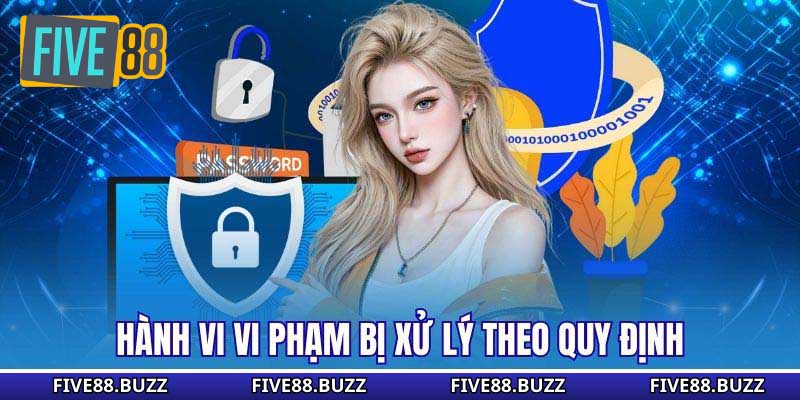 Hành vi vi phạm bị xử lý theo quy định